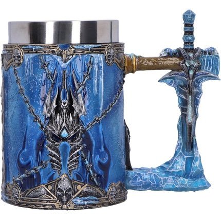 Nemesis Now World of Warcraft The Lich King Tankard - Blue Resin - Maison des fragrances
