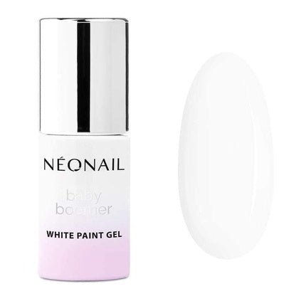 Neonail Baby Boomer Nude Nail Base Set - 7.2ml Base, 6.5ml White Hybrid Nail Polish, 7.2ml Top Coat, 10 Wooden Sticks, 8 Ombre Sponges - Maison des fragrances