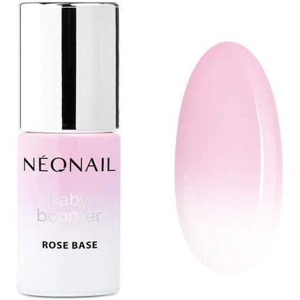 Neonail Baby Boomer Set - 7.2ml Base, 6.5ml White Hybrid Nail Polish, 7.2ml Top Coat, 10 Wooden Sticks, 8 Ombre Sponges - Maison des fragrances