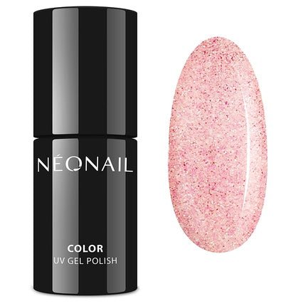 Neonail Pink Glitter Lacquer Uv Nail Polish 7.2 Ml Sleeping Beauty Uv Led 4825 - 7 - Maison des fragrances