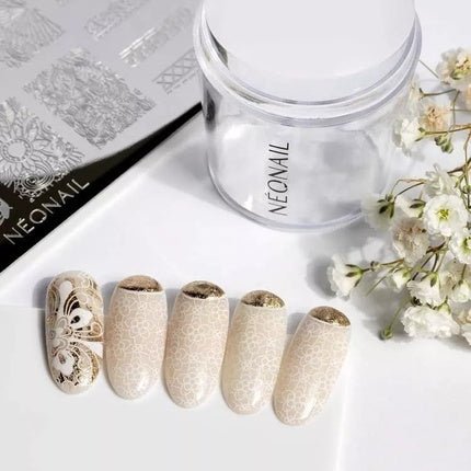 Neonail Stamping Gel Decoration Gel White 4ml - Maison des fragrances