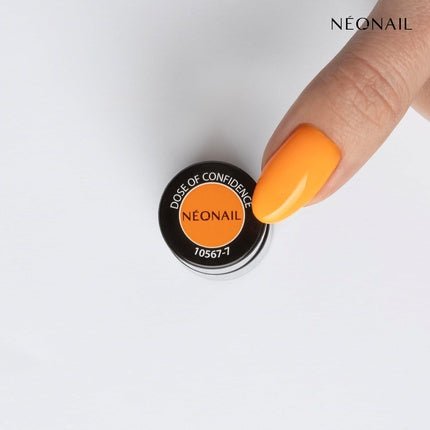 NEONAIL UV Nail Polish 7.2ml Orange Dose of Confidence Glitter Gel Nails Nail Design Shellac Dose of Confidence - Maison des fragrances