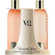 Neroli & Amber Body Care Cosmetic Kit (Shower Gel & Body Lotion) - Maison des fragrances