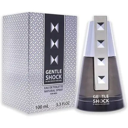 New Brand Gentle Shock Homme 3.3oz Eau de toilette Spray - Maison des fragrances
