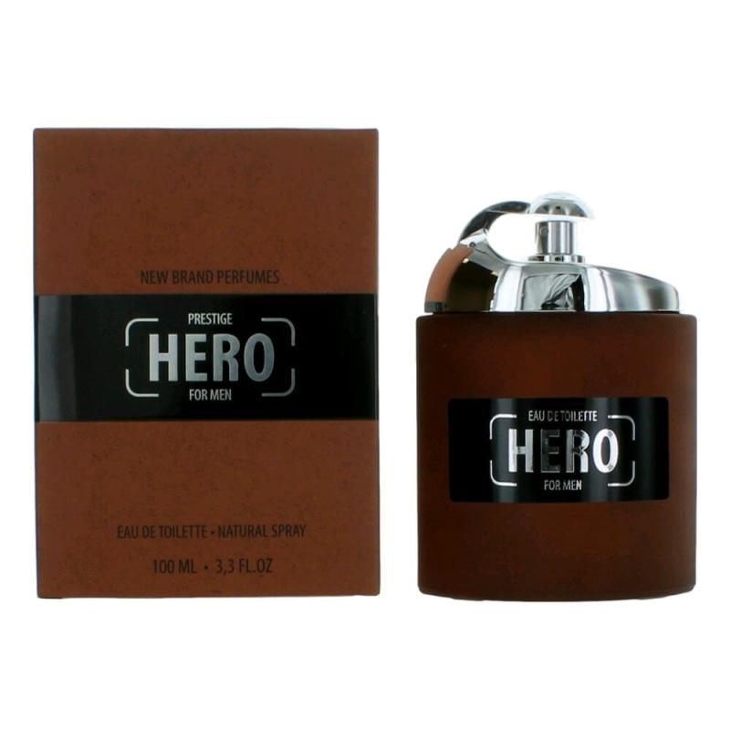New Brand Hero EDT Spray for Men 3.3 oz - Maison des fragrances