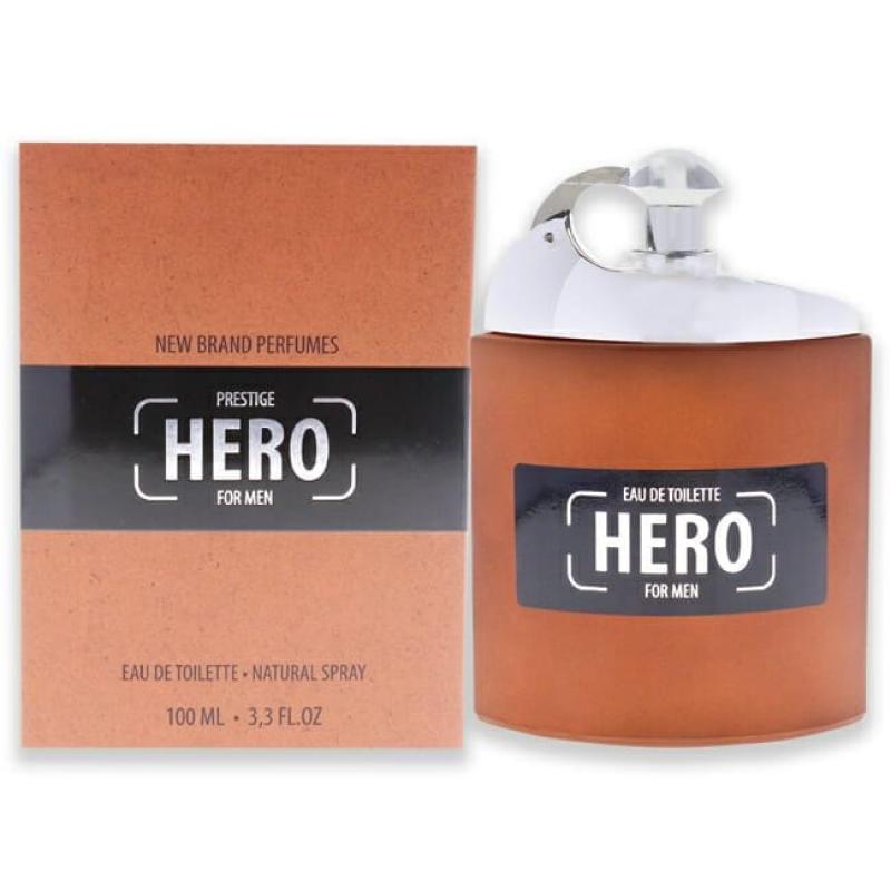 New Brand Hero EDT Spray for Men 3.3 oz - Maison des fragrances