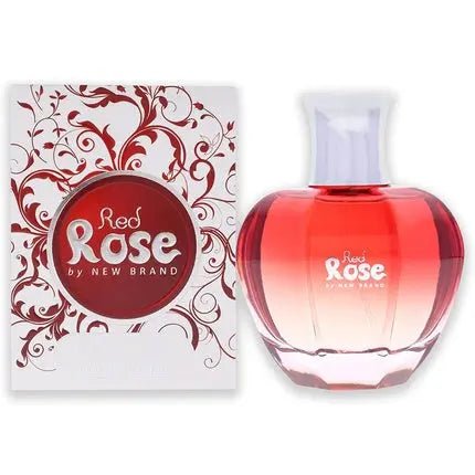New Brand Red Rose Eau de parfum Spray Femme 3.3 oz - Maison des fragrances