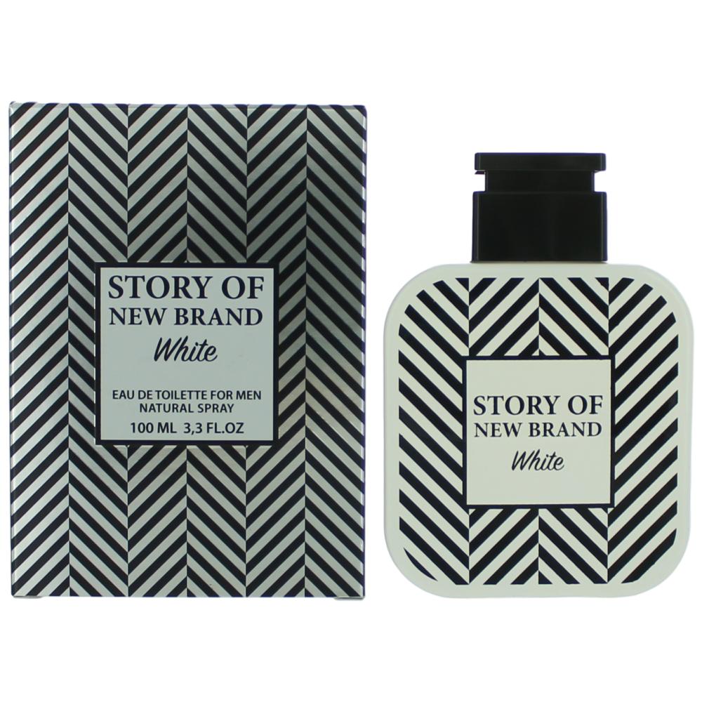 New Brand Story Of White Men 3.3oz Eau de toilette Spray - Maison des fragrances