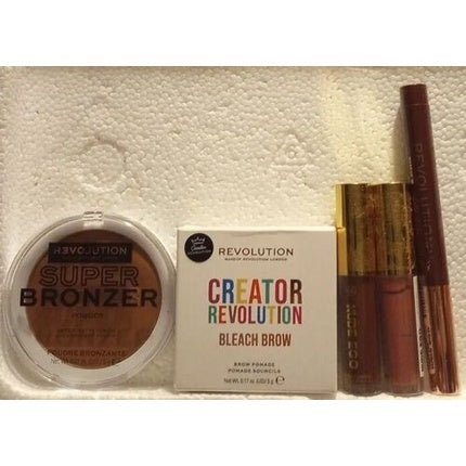 New Lot Of 5 Makeup Bronzer, Brow Pomade, Liquid Lipstick, Lip Crayon - Maison des fragrances