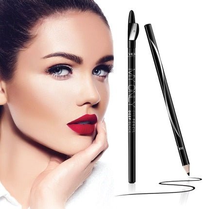 New Precision Black Eyeliner Pencil with Winged Cat Eye Kohl Kajal - Maison des fragrances