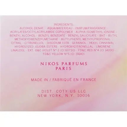 Nikos s Sculpture Delicate Fleur Eau de Toilette 30oz Unisexe - Maison des fragrances