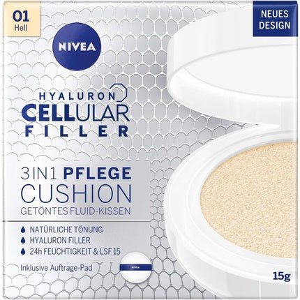 Nivea 3 - in - 1 Anti - Age Care Cushion for Natural Tinting and Moisture for Light Skin - Maison des fragrances