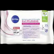 Nivea 3in1 Caring Cleansing Wipes For Dry Skin - Maison des fragrances