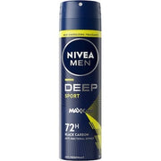 Nivea Deo Deep Sport Déodorant (Déo) Homme 150ml - Maison des fragrances