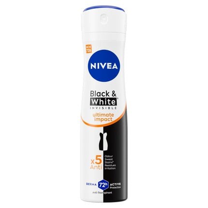 Nivea Deodorant Black & White Ultimate Impact Déodorant (Déo) Mixte - Maison des fragrances