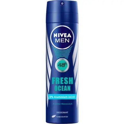 Nivea Deospray - Fresh Ocean Déodorant (Déo) Homme 150ml - Maison des fragrances