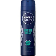Nivea Deospray - Fresh Ocean Déodorant (Déo) Homme 150ml - Maison des fragrances