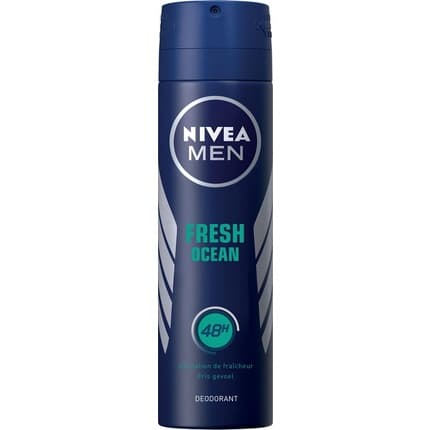 Nivea Deospray - Fresh Ocean Déodorant (Déo) Homme 150ml - Maison des fragrances