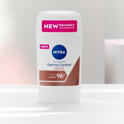 Nivea Derma Dry Control Solid Antiperspirant Déodorant (Déo) Mixte 50ml - Maison des fragrances