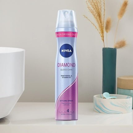 Nivea Diamond Gloss Hair Spray 250 ml - Maison des fragrances