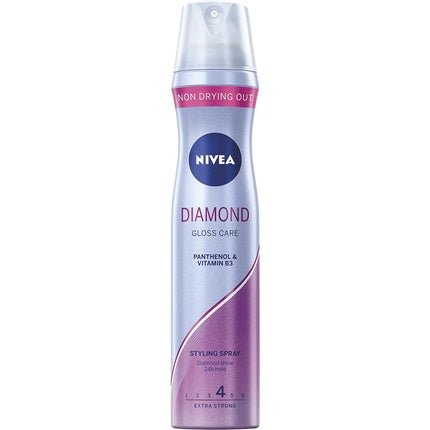 Nivea Diamond Gloss Hair Spray 250 ml - Maison des fragrances