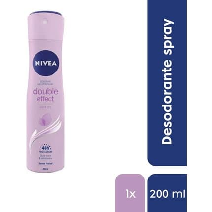 Nivea Double Effect Deodorant Déodorant (Déo) Mixte 200ml - Maison des fragrances