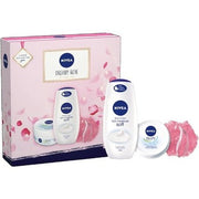 Nivea Dreamy Rose Gift Set Shower Wash and Soft Moisturizing Cream for Body, Face, and Hands - Maison des fragrances