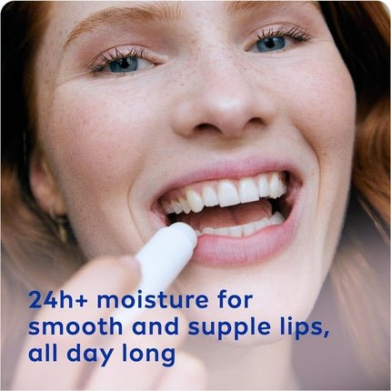 NIVEA Lip Balm Original Care 4.8g Deeply Hydrates Lips for 24h+ with Natural Origin Ingredients Shea Butter and Vitamins - Maison des fragrances