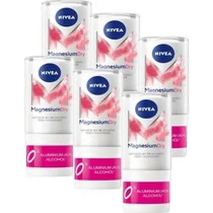 Nivea Magnesium Dry Original Deodorant Roller - 6 X 50 Ml - Maison des fragrances