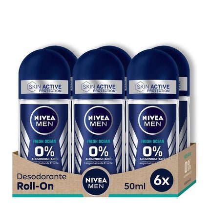 NIVEA MEN Fresh Ocean Deo Roll-On 50ml - Maison des fragrances