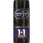 Nivea Men Promo Deep Deodorant Anti Perspirant - 2x150ml - Maison des fragrances