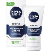 NIVEA Men Sensitive Face Care Cream Moisturizing Cream for Men with Sensitive Skin Soothing Face Cream 75ml - Maison des fragrances