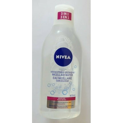 NIVEA Micellar Water 3 - in - 1 Makeup Remover with Sweet Almond Oil 400ml - Maison des fragrances