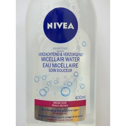 NIVEA Micellar Water 3 - in - 1 Makeup Remover with Sweet Almond Oil 400ml - Maison des fragrances