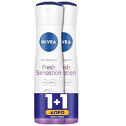 Nivea Promo Women Fresh Sensation 72h Anti-Perspirant Spray - 2x150ml - Maison des fragrances
