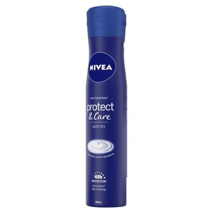 Nivea Protect & Care 48h Antiperspirant Déodorant (Déo) Femme 200ml - Maison des fragrances