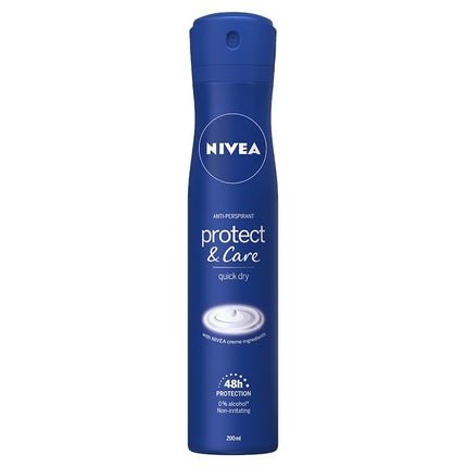 Nivea Protect & Care 48h Antiperspirant Déodorant (Déo) Femme 200ml - Maison des fragrances