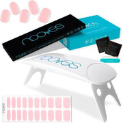 NOOVES NAILS Premium Pink Gel Nail Sheets with Portable UV/LED Nail Lamp 8W - Maison des fragrances