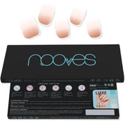 NOOVES NAILS Premium Pre - Coated Gel Nail Sheets Desert Nude Gradient 20 Units - Maison des fragrances