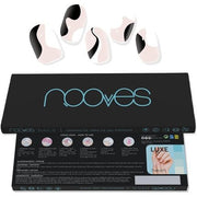 NOOVES NAILS Premium Precured Gel Nail Foils So Twirl Art Design Semi - Hardened Gel Nail Strips Semi - Permanent Gel Stickers - Maison des fragrances