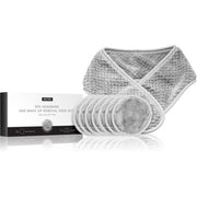 Notino Spa Collection Spa Headband and Make - up Removal Pads Set - Grey, 7 pieces - Maison des fragrances