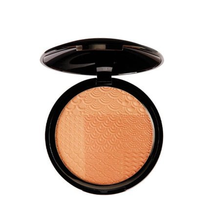 Nouba Earth Powder Duo Natural Minerals Sun - Kissed Finish Bronzer Compact Powder 02 Mosaic - 15 G - Maison des fragrances