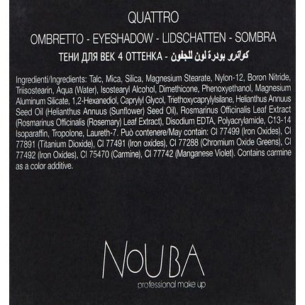 NOUBA Eyeshadow Palette N°643 Rose 2.4g - Maison des fragrances