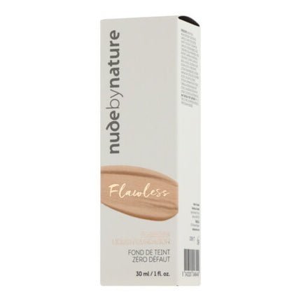 Nude by Nature Flawless Liquid Foundation N4 Silky Beige 30ml - Maison des fragrances