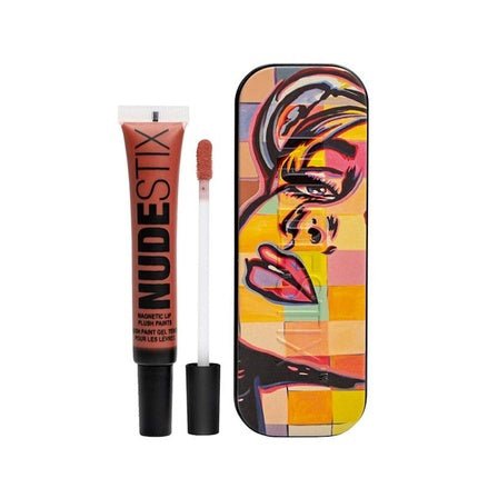 NudeStix Magnetic Lip Plush Paints Hot Paprika Cinnamon Spicy Burnt Orange Nude - Maison des fragrances