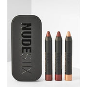 Nudestix Mini Limited Edition Nude Metallic Berry 3 Piece Eye Kit NIB - Maison des fragrances
