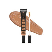 Nudestix NudeFix Cream Concealer Lightweight Liquid Natural Finish Makeup Hydrating Brightening Under Eye Dark Circle Corrector Reduces Redness and Blemishes Shade Nude 8 0.34 fl oz 10ml - Maison des fragrances