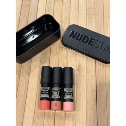 Nudestix Pretty Rough 3 - Piece Mini Kit Poppy Girl Sweet Cheeks Cherry Blossom - Maison des fragrances
