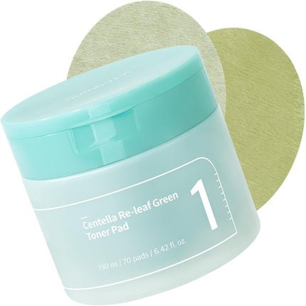 Numbuzin No.1 Centella Re - Leaf Green Toner Pad - Vegan Double - Sided Herb - Maison des fragrances