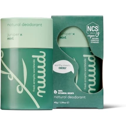 Nuud Natural Vegan Deodorant Juniper X Mint Stick Déodorant (Déo) Mixte - Maison des fragrances